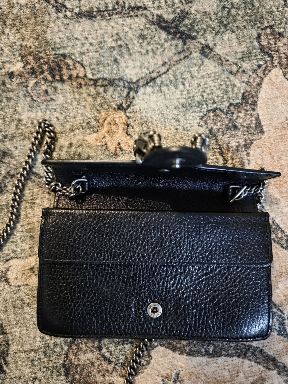 Gucci Dionysus Super Mini Leather Bag in Black - Picture 4 of 6